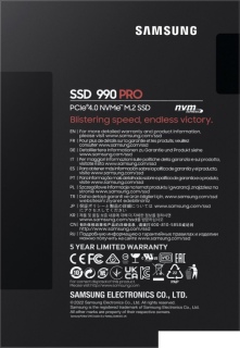 SSD Samsung 990 Pro 1TB MZ-V9P1T0BW