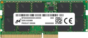 Оперативная память Micron 8ГБ DDR5 SODIMM 5600 МГц MTC4C10163S1SC56BD1